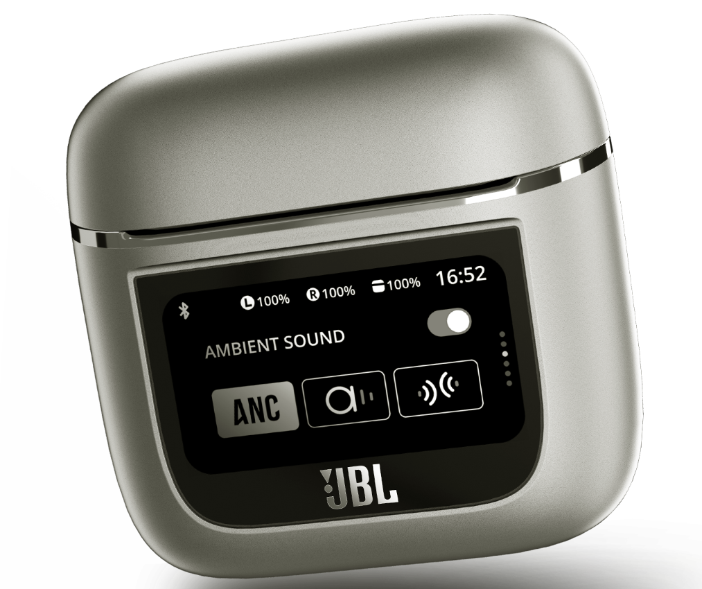 JBL Tour Pro 2 真无线蓝牙耳机发布：充电盒带有显示屏，可接收消息通知