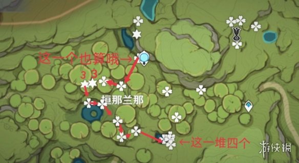 原神帕蒂沙兰位置在哪-原神帕蒂沙兰采集路线推荐