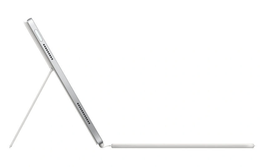 1999 元，苹果推出适用于 iPad 10 的妙控键盘双面夹：全尺寸按键 + 触控板，采用分体式设计
