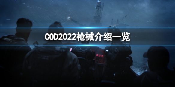 COD2022枪械有哪些-枪械介绍一览