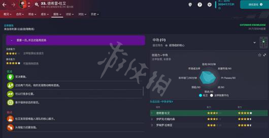 足球经理2023雷恩中场妖人推荐 fm2023雷恩中场妖人有哪些