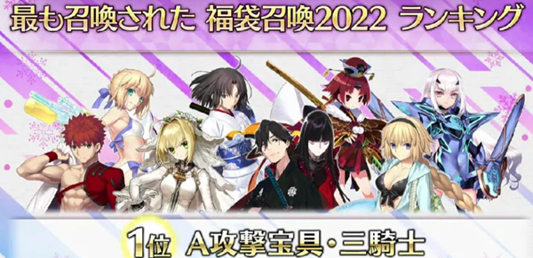 FGO2023年新年福袋卡池一览