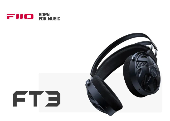 飞傲金属大动圈高解析头戴耳机 FT3 发布：60mm 大尺寸 + 350Ω 高阻抗，售价 1999 元