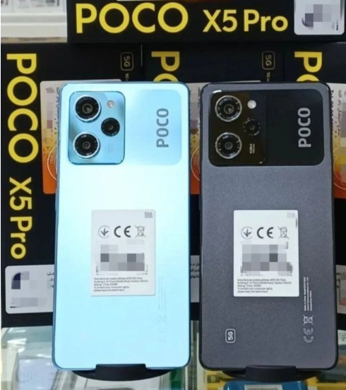 小米 POCO X5 / X5 Pro 真机照片曝光，将于 2 月 6 日在印度发布