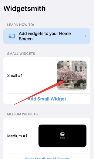widgetsmith怎么换照片