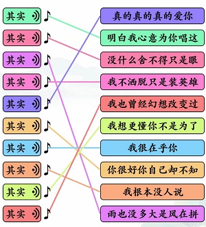 文字玩出花其实之歌怎么过