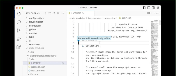 微软发布VS Code 1.79版，新增“只读模式”功能，提升开发者使用体验