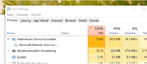 微软发布Microsoft Defender更新，用户遭遇CPU占用率飙升问题