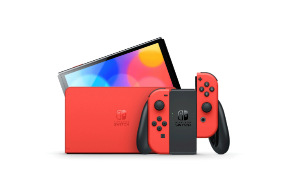 全新登场！任天堂发布Nintendo Switch (OLED 版) 马力欧红色套装