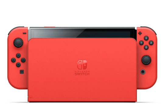 全新登场！任天堂发布Nintendo Switch (OLED 版) 马力欧红色套装