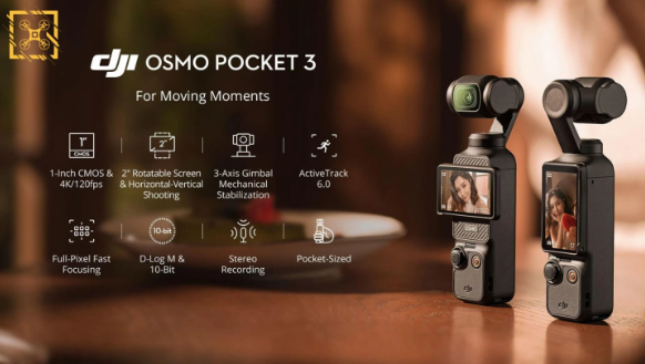 大疆OSMO Pocket 3相机规格大揭秘：超清画质、创意无限