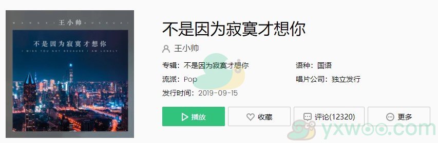 《抖音》不是因为寂寞才想你歌曲完整版在线试听入口