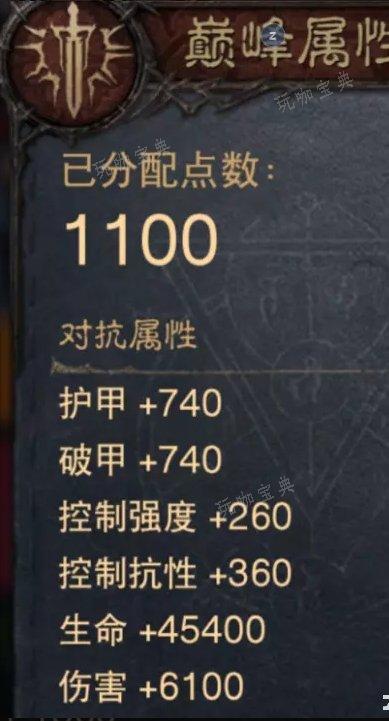 《暗黑破坏神不朽》1100级怎么加点？带天赋久经沙场1100级巅峰加点推荐