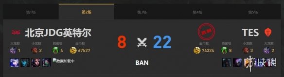 《lol》淘汰赛TES vs JDG视频介绍