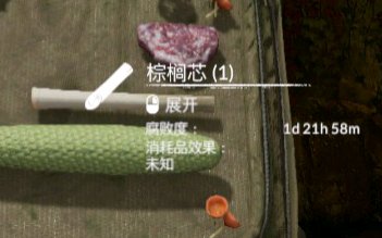 《绿色地狱》棕榈芯有什么用