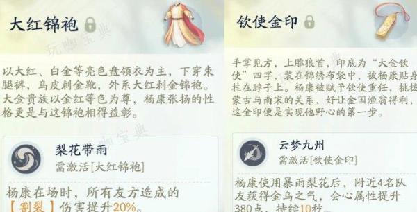 《射雕》杨康主C阵容怎么搭配？杨康主C队伍阵容搭配推荐