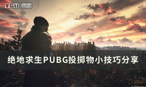 《绝地求生》投掷物怎么扔？PUBG投掷物小技巧分享