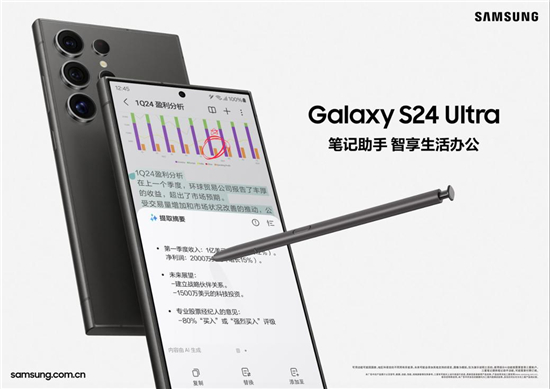 Galaxy AI重塑用户体验 三星Galaxy S24系列为AI普及提速