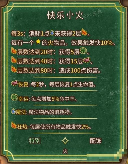 《背包乱斗》火焰魔导士全装备合成表